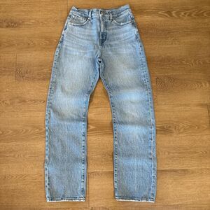 Madewell Light Blue Straight Leg Jeans